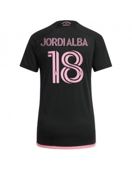 Inter Miami Jordi Alba #18 Zenski Gostujuci Dres 2024-25 Kratak Rukavima